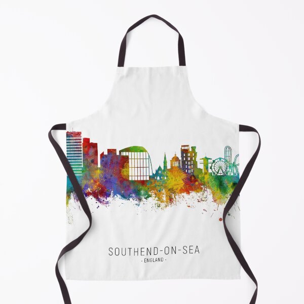 Item preview, Southend-on-Sea England Skyline designed and sold by ArtPrints.