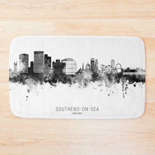 Item preview, Southend-on-Sea England Skyline designed and sold by ArtPrints.