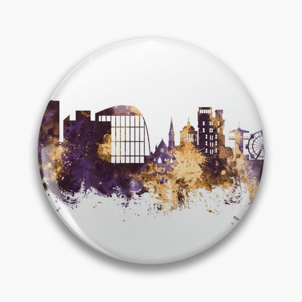 Item preview, Southend-on-Sea England Skyline designed and sold by ArtPrints.