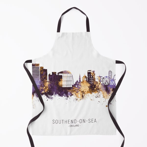 Item preview, Southend-on-Sea England Skyline designed and sold by ArtPrints.
