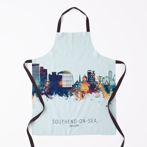 Item preview, Southend-on-Sea England Skyline designed and sold by ArtPrints.