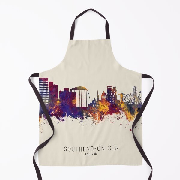 Item preview, Southend-on-Sea England Skyline designed and sold by ArtPrints.