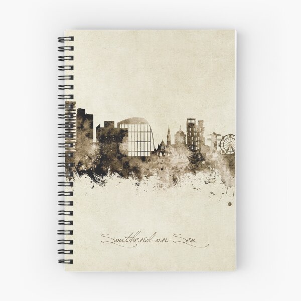 Item preview, Southend-on-Sea England Skyline designed and sold by ArtPrints.