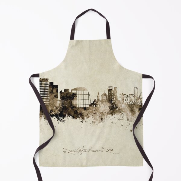 Item preview, Southend-on-Sea England Skyline designed and sold by ArtPrints.