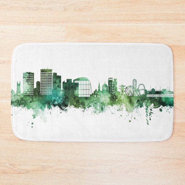 Item preview, Southend-on-Sea England Skyline designed and sold by ArtPrints.