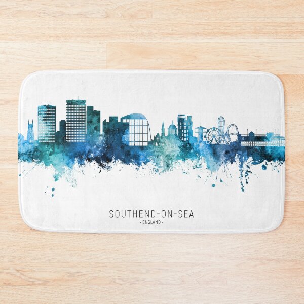 Item preview, Southend-on-Sea England Skyline designed and sold by ArtPrints.