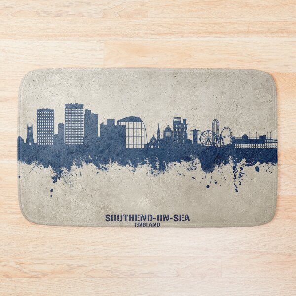 Item preview, Southend-on-Sea England Skyline designed and sold by ArtPrints.