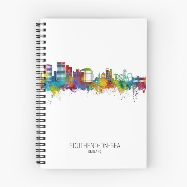 Item preview, Southend-on-Sea England Skyline designed and sold by ArtPrints.