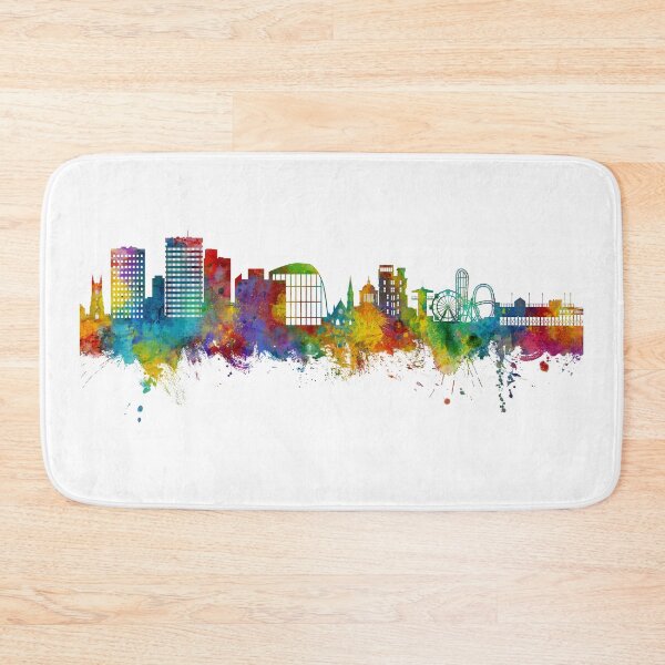 Item preview, Southend-on-Sea England Skyline designed and sold by ArtPrints.