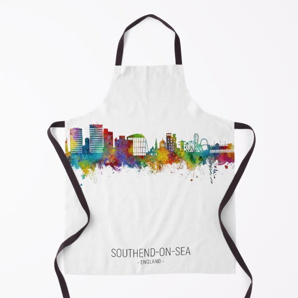 Item preview, Southend-on-Sea England Skyline designed and sold by ArtPrints.