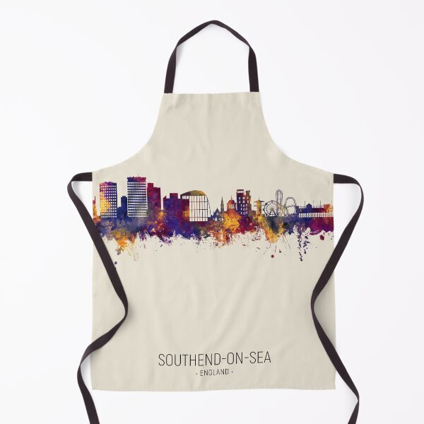 Item preview, Southend-on-Sea England Skyline designed and sold by ArtPrints.