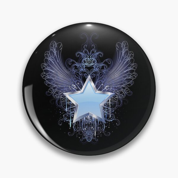Item preview, Blue Star on a Dark Background designed and sold by Blackmoon9.