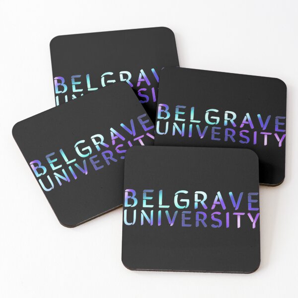 Item preview, Belgrave University in Blue Letters designed and sold by adettras.