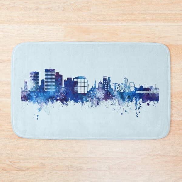 Item preview, Southend-on-Sea England Skyline designed and sold by ArtPrints.