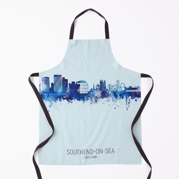 Item preview, Southend-on-Sea England Skyline designed and sold by ArtPrints.