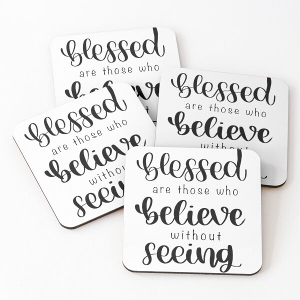 Item preview, blessed are those who believe without seeing designed and sold by cd26.