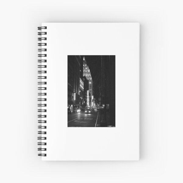 NYC at NIGHT Spiral Notebook