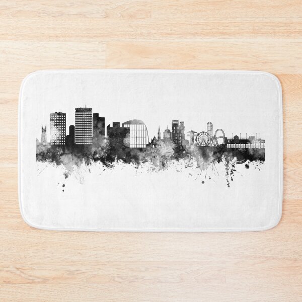 Item preview, Southend-on-Sea England Skyline designed and sold by ArtPrints.