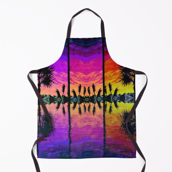 Item preview, Cabbage Trees at Sunset designed and sold by PaniaBrown.