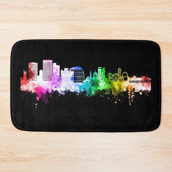 Item preview, Southend-on-Sea England Skyline designed and sold by ArtPrints.