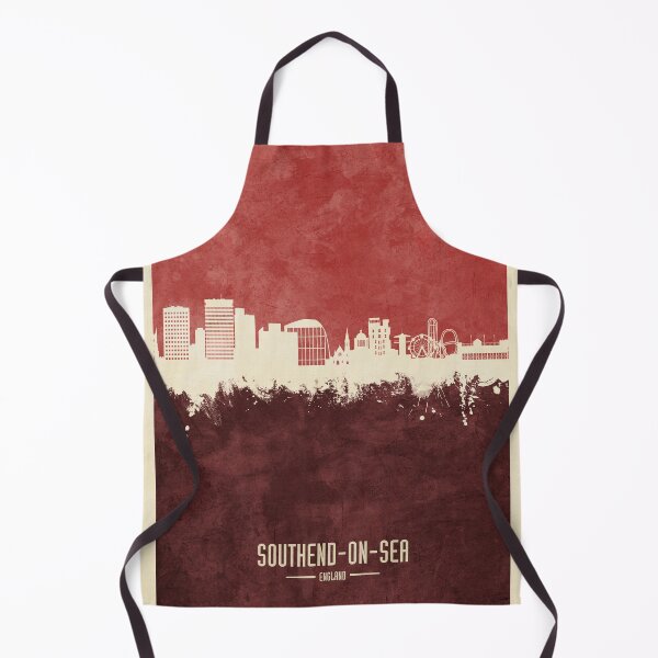 Item preview, Southend-on-Sea England Skyline designed and sold by ArtPrints.