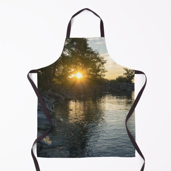 Item preview, Cool Heat - Golden Summertime Sunburst on Lake Ontario in Toronto designed and sold by Georgia Mizuleva.