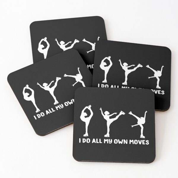 Item preview, I Do All My Own Moves - Ice Skating Gift designed and sold by biNutz.