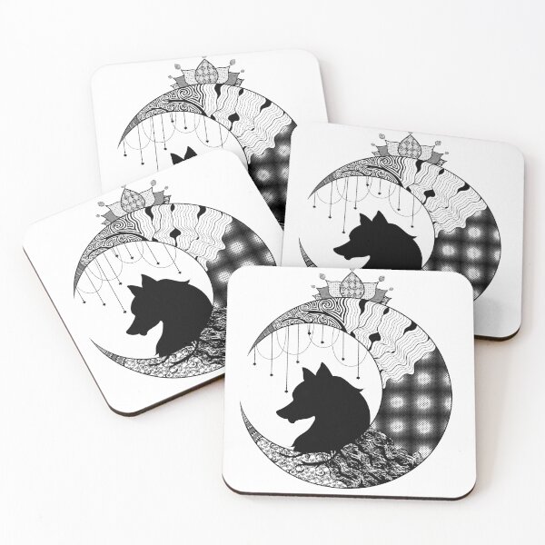 Item preview, Wolf Zentangle designed and sold by Twokidsonamission.