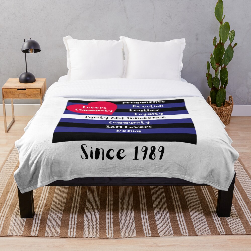 leather-pride-flag-meaning-throw-blanket-for-sale-by-zayzaydesigns