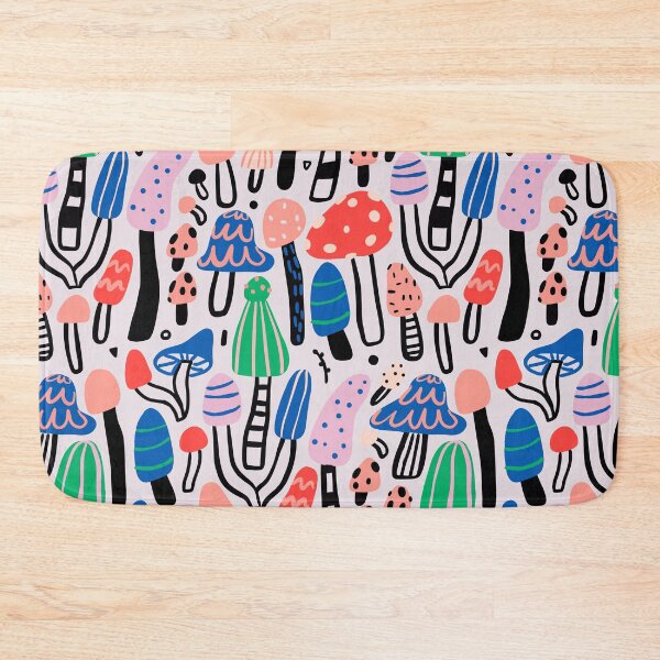 Item preview, Bold cool mushrooms pattern. designed and sold by kostolom3000.