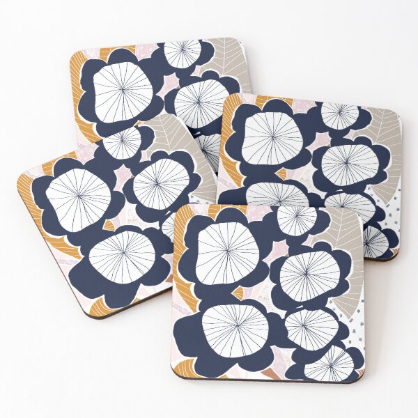 Item preview, Windflowers // Abstract Floral Print designed and sold by fossdesign.