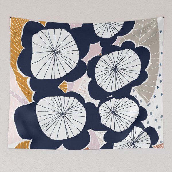Item preview, Windflowers // Abstract Floral Print designed and sold by fossdesign.