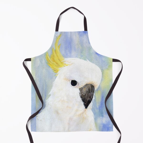 Item preview, Sulphur Crested Cockatoo Watercolour Painting by Heather Holland designed and sold by Heatherian.