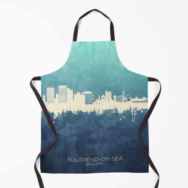 Item preview, Southend-on-Sea England Skyline designed and sold by ArtPrints.