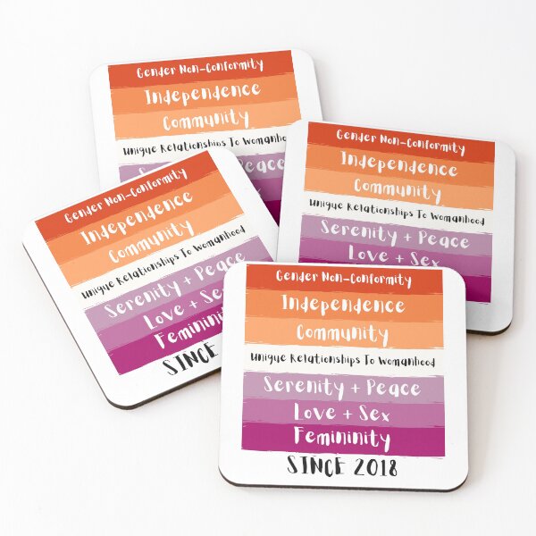 Item preview, Lipstick Lesbian Pride Flag Meaning designed and sold by ZayZayDesigns.