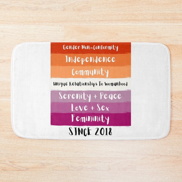Item preview, Lipstick Lesbian Pride Flag Meaning designed and sold by ZayZayDesigns.