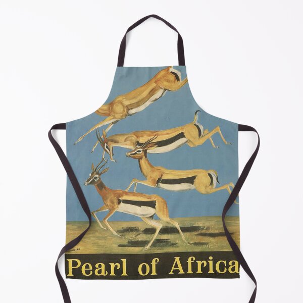 Item preview, Vintage Travel Poster - Uganda designed and sold by Vintage Vibes.