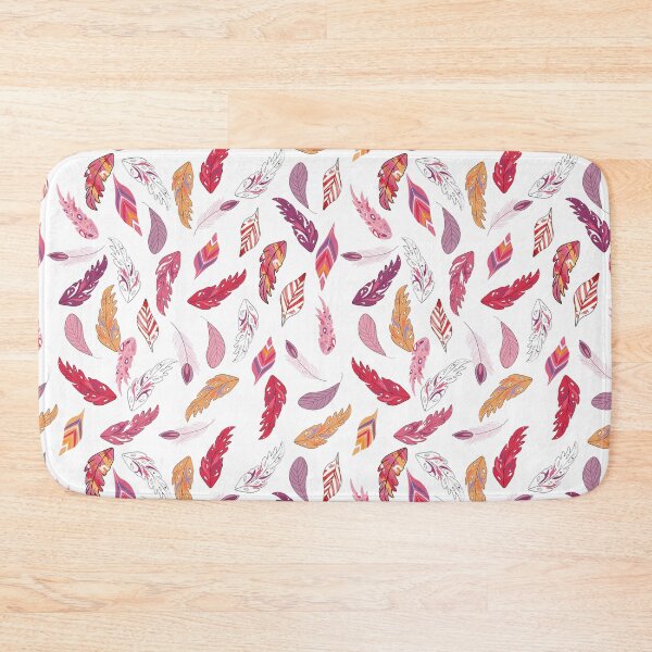 Item preview, Boho southwestern feather pattern designed and sold by SweetCoolVibes.