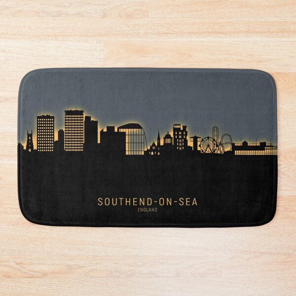 Item preview, Southend-on-Sea England Skyline designed and sold by ArtPrints.