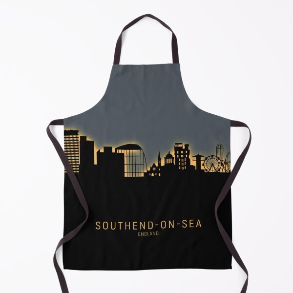 Item preview, Southend-on-Sea England Skyline designed and sold by ArtPrints.