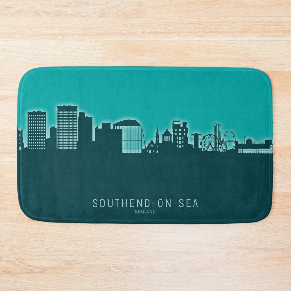Item preview, Southend-on-Sea England Skyline designed and sold by ArtPrints.