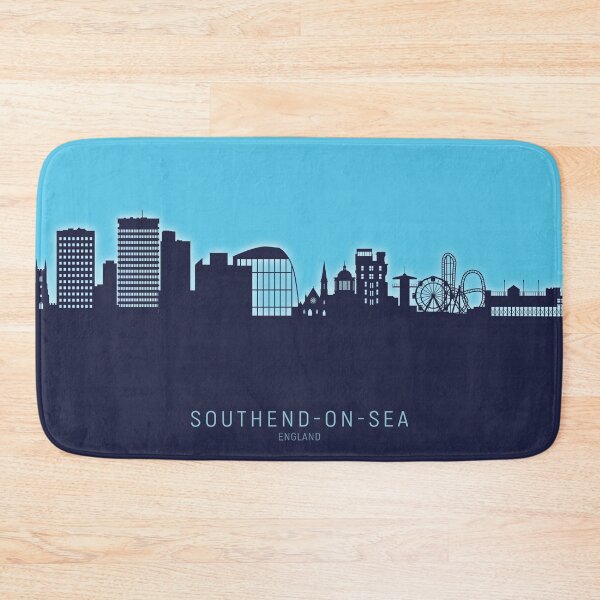Item preview, Southend-on-Sea England Skyline designed and sold by ArtPrints.