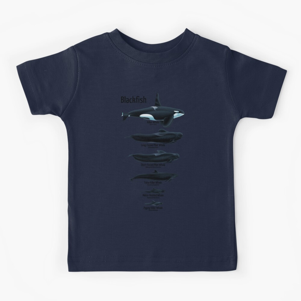 Blackfish Kids T-Shirt for Sale by Art-by-Aelia