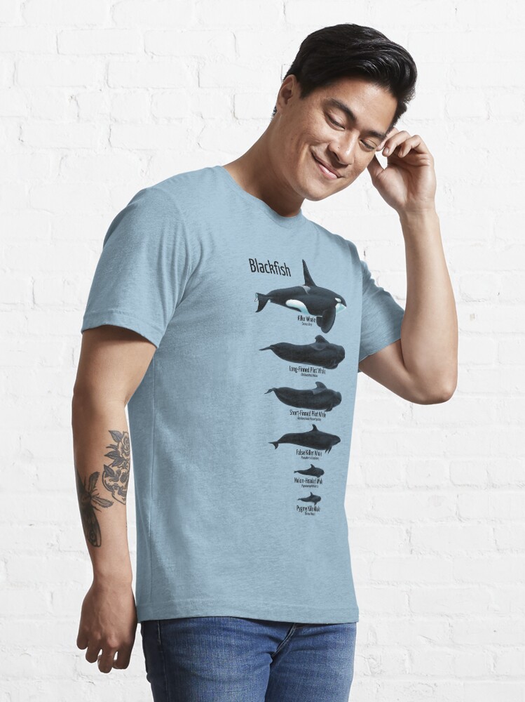 "Blackfish" Tshirt for Sale by ArtbyAelia Redbubble marine mammal tshirts cetacean t