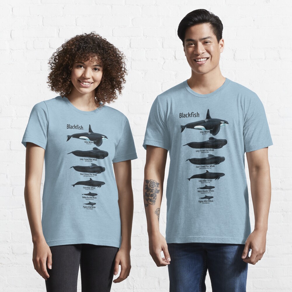 "Blackfish" Tshirt for Sale by ArtbyAelia Redbubble marine mammal tshirts cetacean t