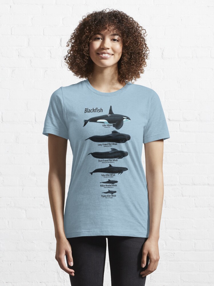 "Blackfish" Tshirt for Sale by ArtbyAelia Redbubble marine mammal tshirts cetacean t