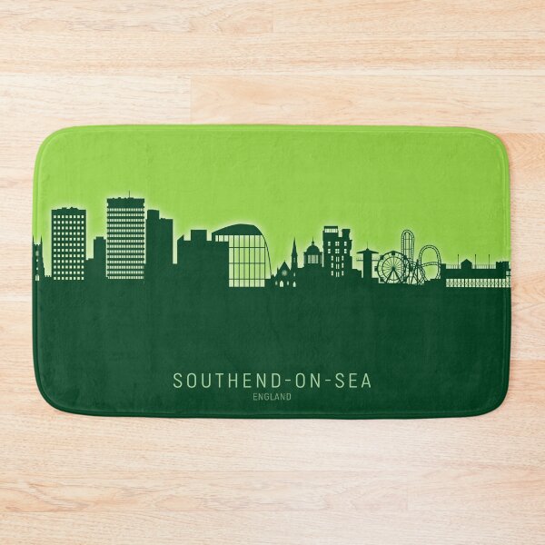 Item preview, Southend-on-Sea England Skyline designed and sold by ArtPrints.