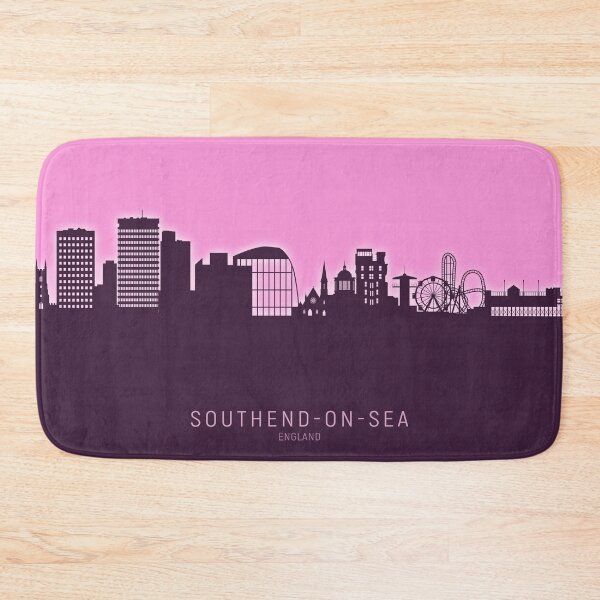 Item preview, Southend-on-Sea England Skyline designed and sold by ArtPrints.