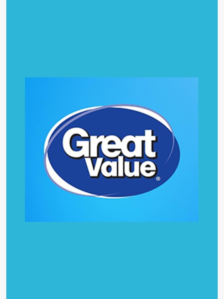 Cuaderno de espiral «Great Value Logo» de MarvinHsk Redbubble