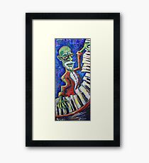 The Acid Jazz Jam - Piano Framed Print